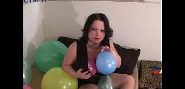  Fun with Balloons - Balloon Titjob